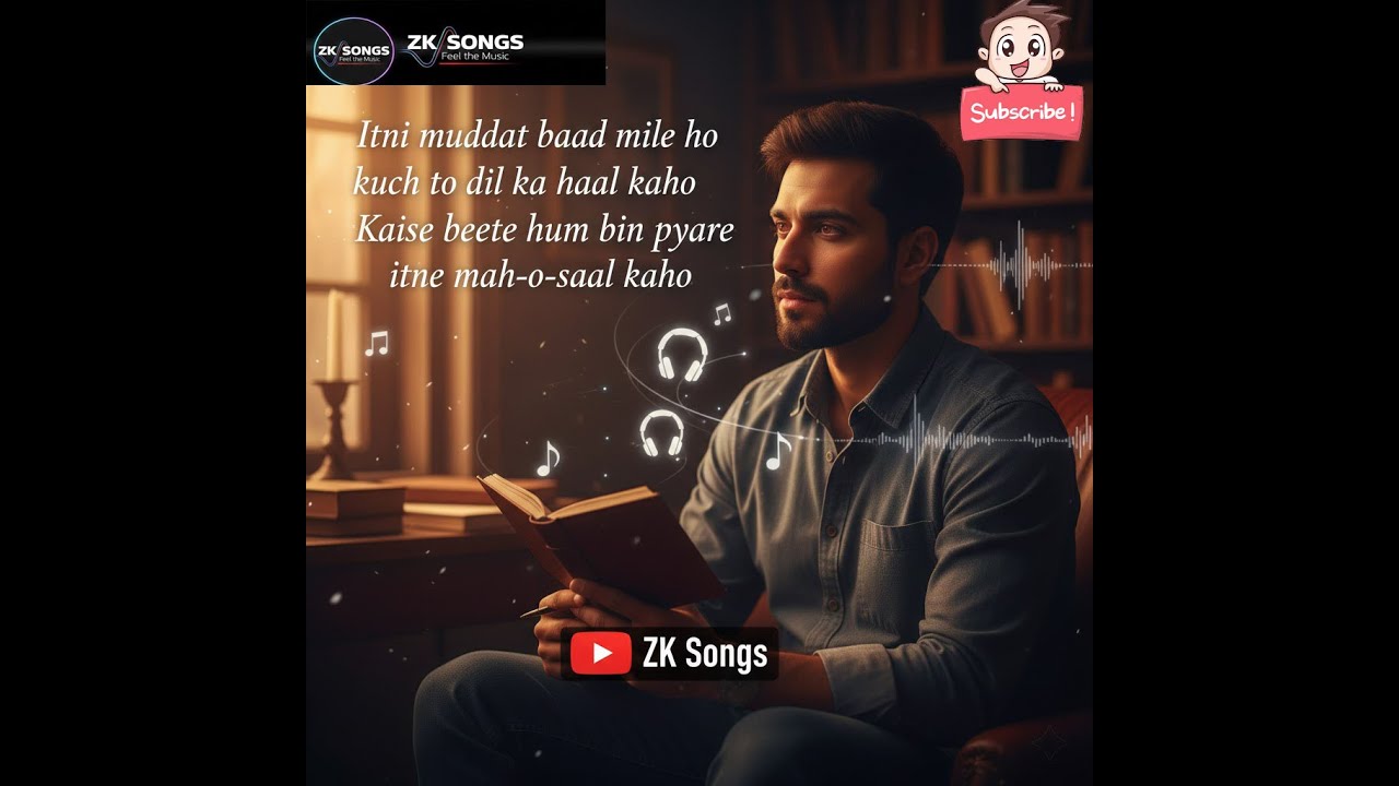 Itni Muddat Baad Mile Ho | ZK Songs | Heart Touching Ghazal