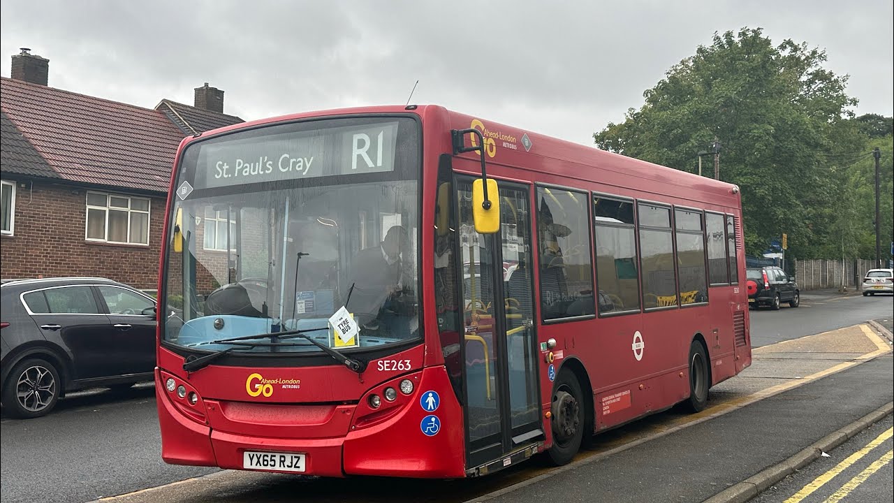 *Overreving Hillclimbs + Thrash* | Journey on route R1 | Go-Ahead London SE263 YX65RJZ | ADL E200 ZF