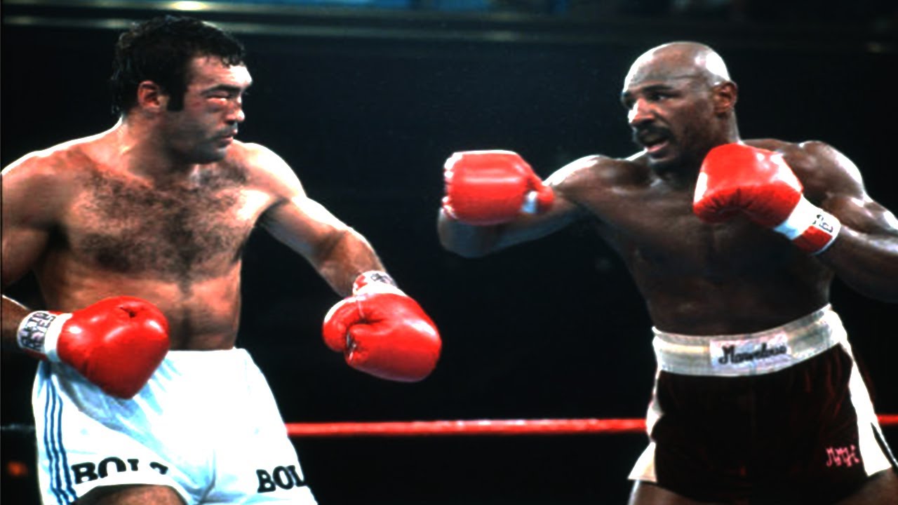 Marvin Hagler vs Juan Domingo Roldan - Highlights (MARVELOUS MARVIN)