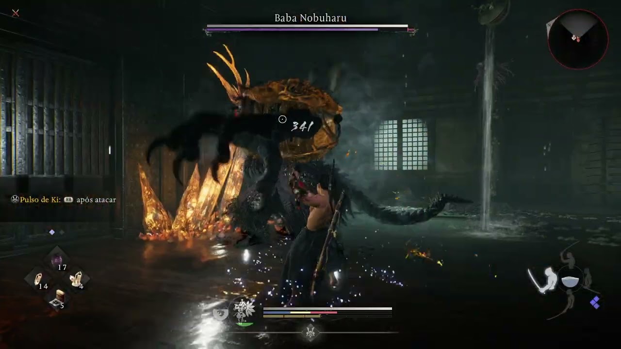 NIOH 3 CHEFÃO BABA NOBUHARU FINALMENTE PASSEI ESSE DEMONIO O PAI REGASSA SE LOCO !