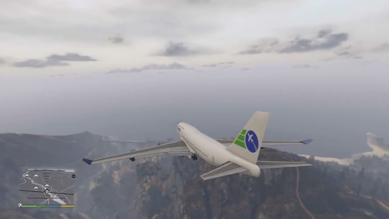 Flying the Biggest Passenger Plane with 240 People ✈️🔥 | GTA 5 Pilot Experience | PS5 4K Gameplay 🎮