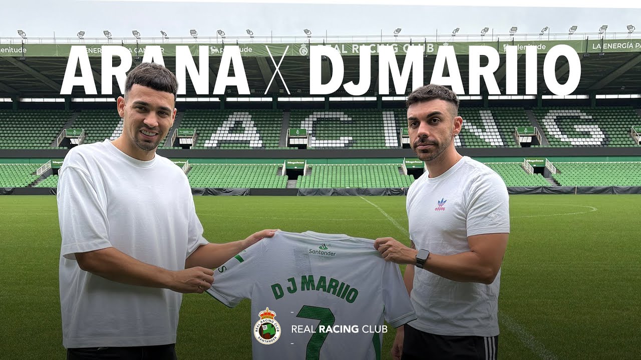 Arana le hace un tour a DjMaRiiO por los Campos de Sport de El Sardinero | Real Racing Club