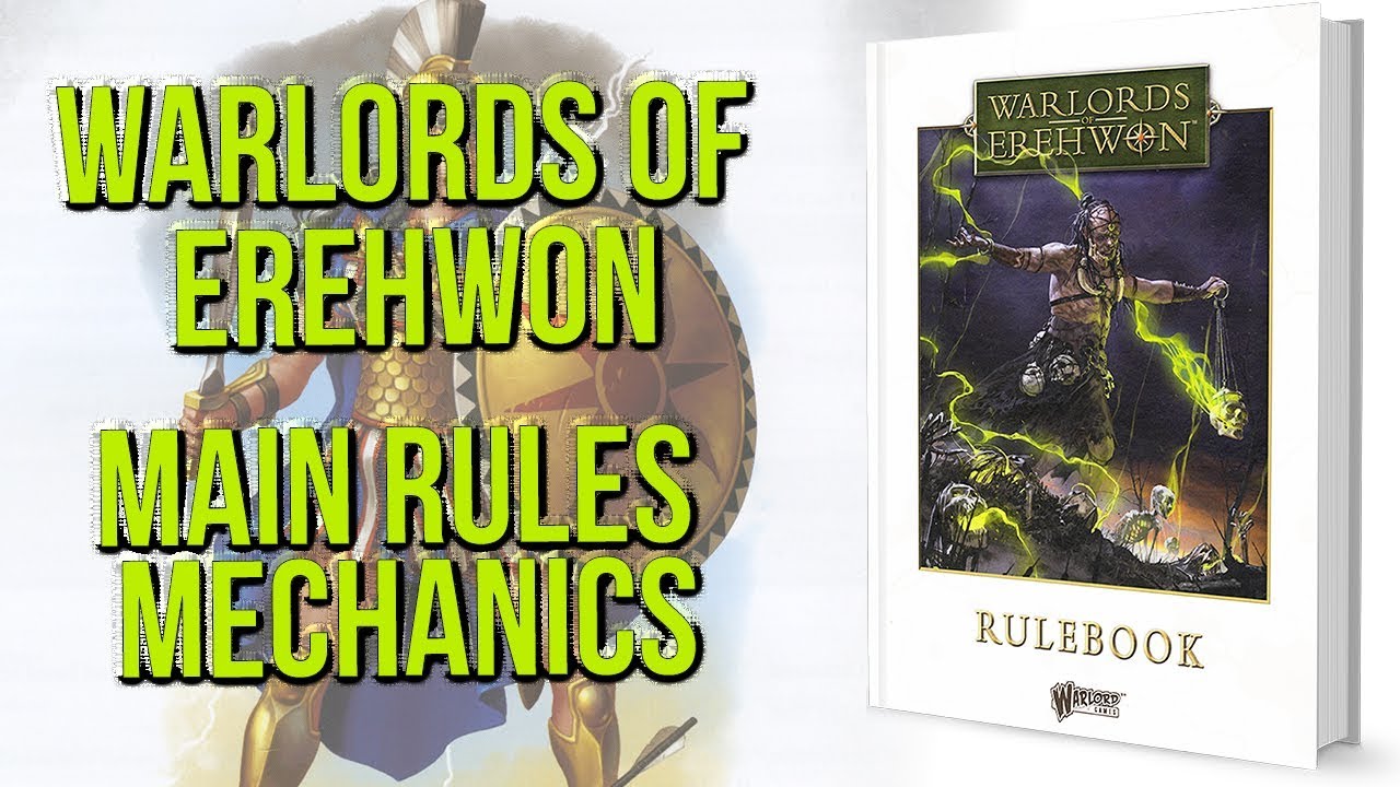 Warlords of Erehwon: Main Rules Mechanics | Playthrough with Designer Rick Priestley