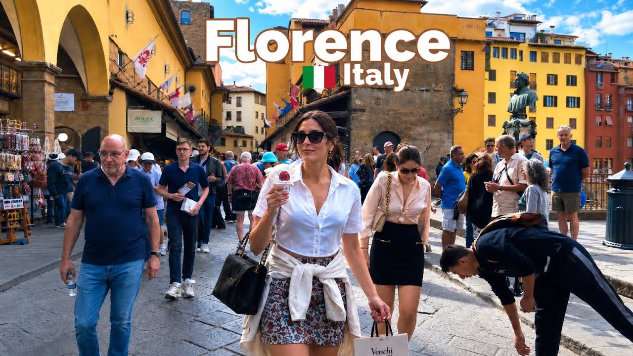Florence, Italy 🇮🇹 The Most Beautiful City in the World | 4K HDR Walking Tour