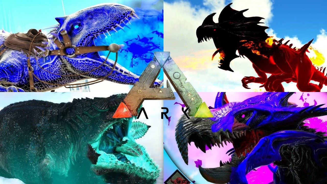 ARK BOSSES PRIMAL FEAR,HABILIDADES...