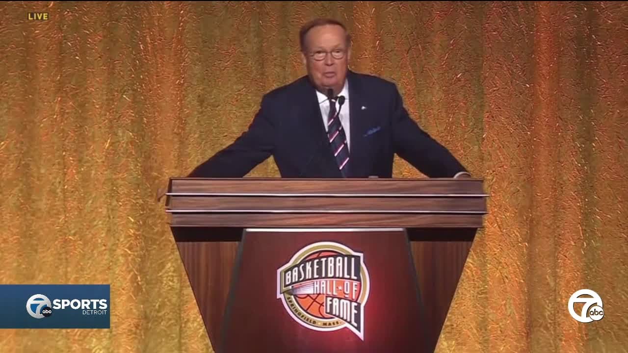 Pistons broadcaster George Blaha inducted into Basketball Hall of Fame