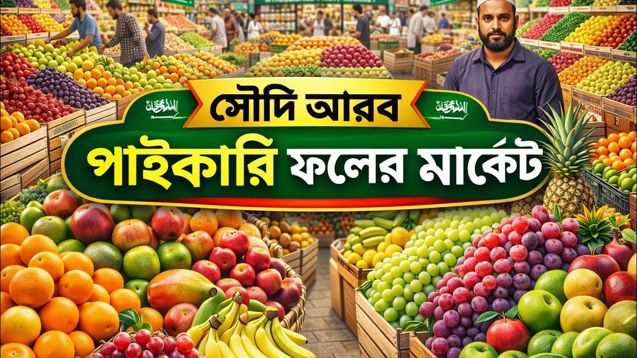 সৌদি আরব#পাইকারি ফলের মার্কেট#Saudi Arabia wholesale#Fruit Market#vlog