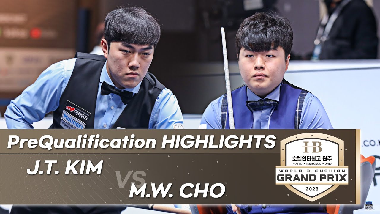 PQ - 김준태 Jun Tae KIM vs 조명우 Myung Woo CHO. H/L