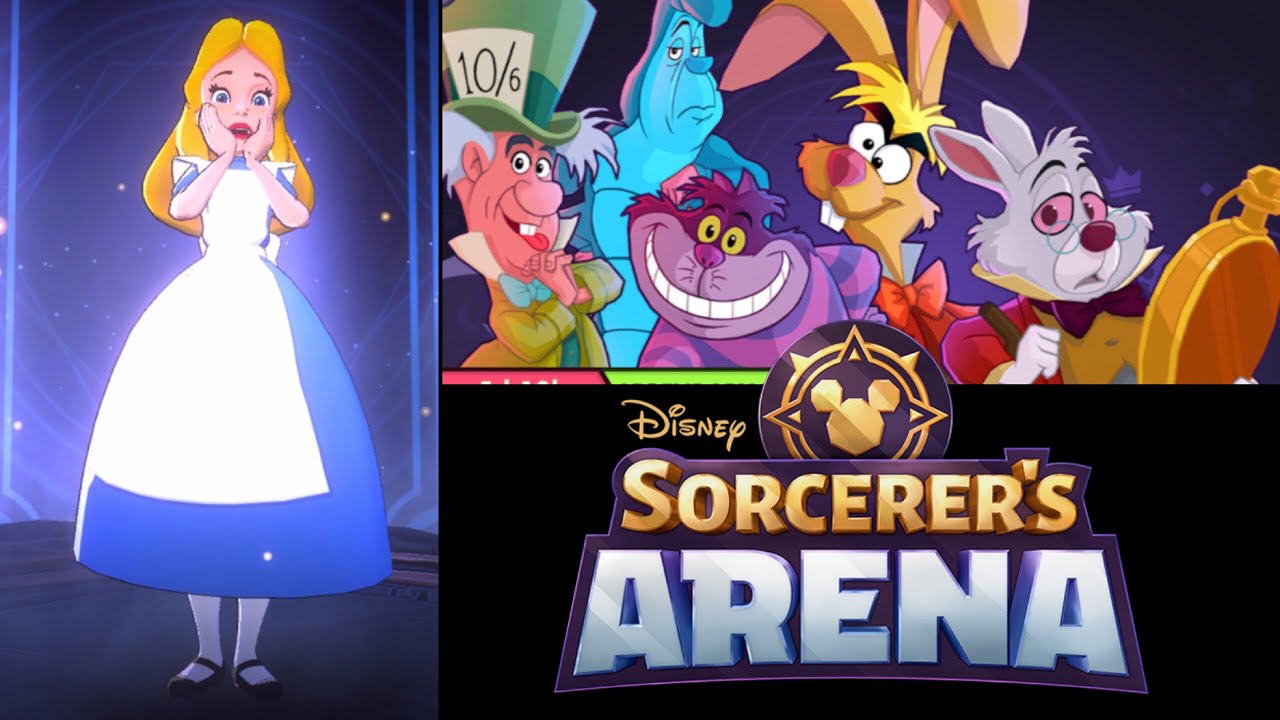 Disney Sorcerer’s Arena - Unlocking Alice! Peculiar Party Alice in Wonderland Event!