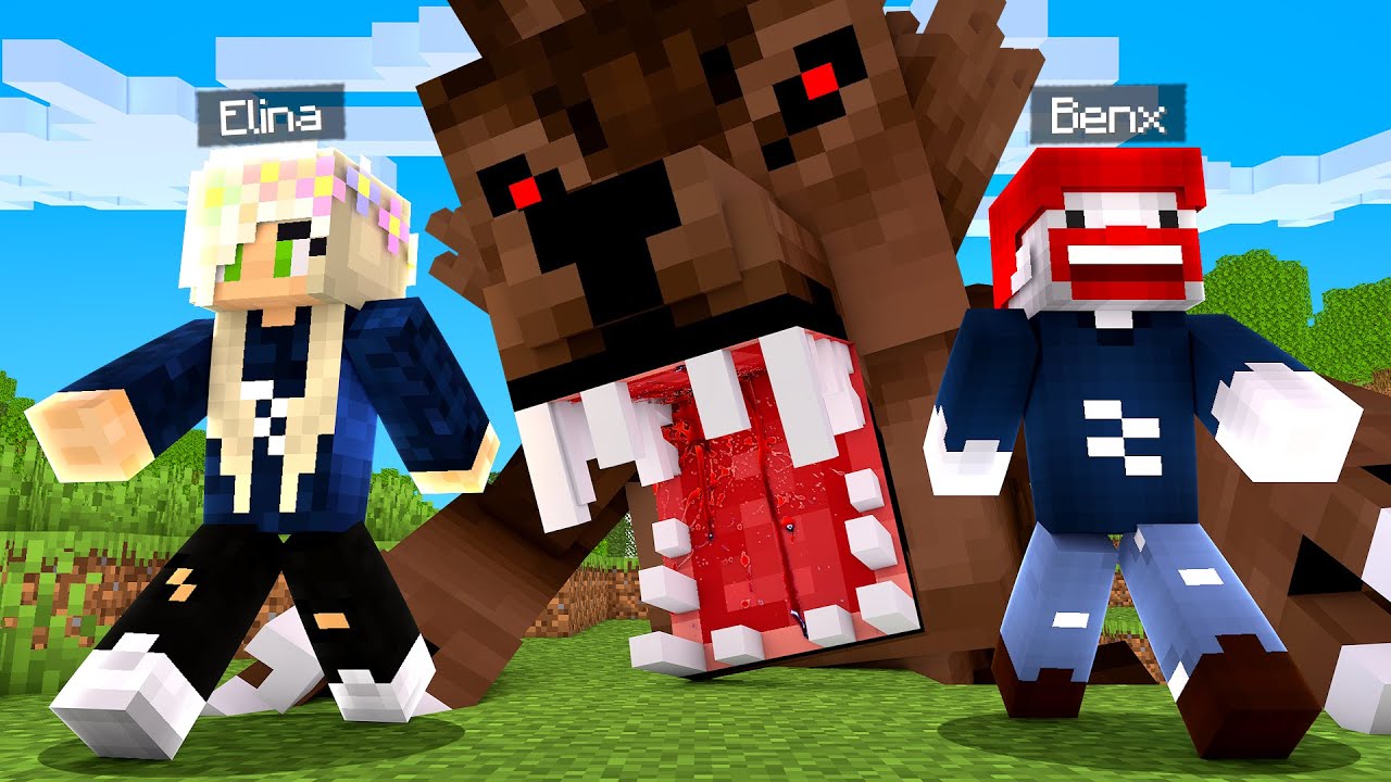 MINECRAFT WERWOLF FRISST UNS!