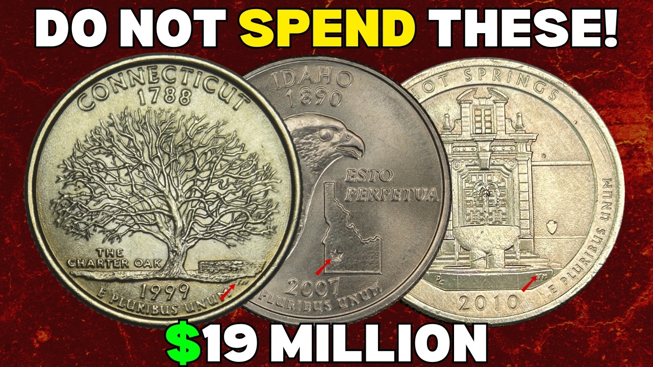 Эти редчайшие монеты достоинством в четверть доллара могут быть проданы за большие деньги в 2026 ...