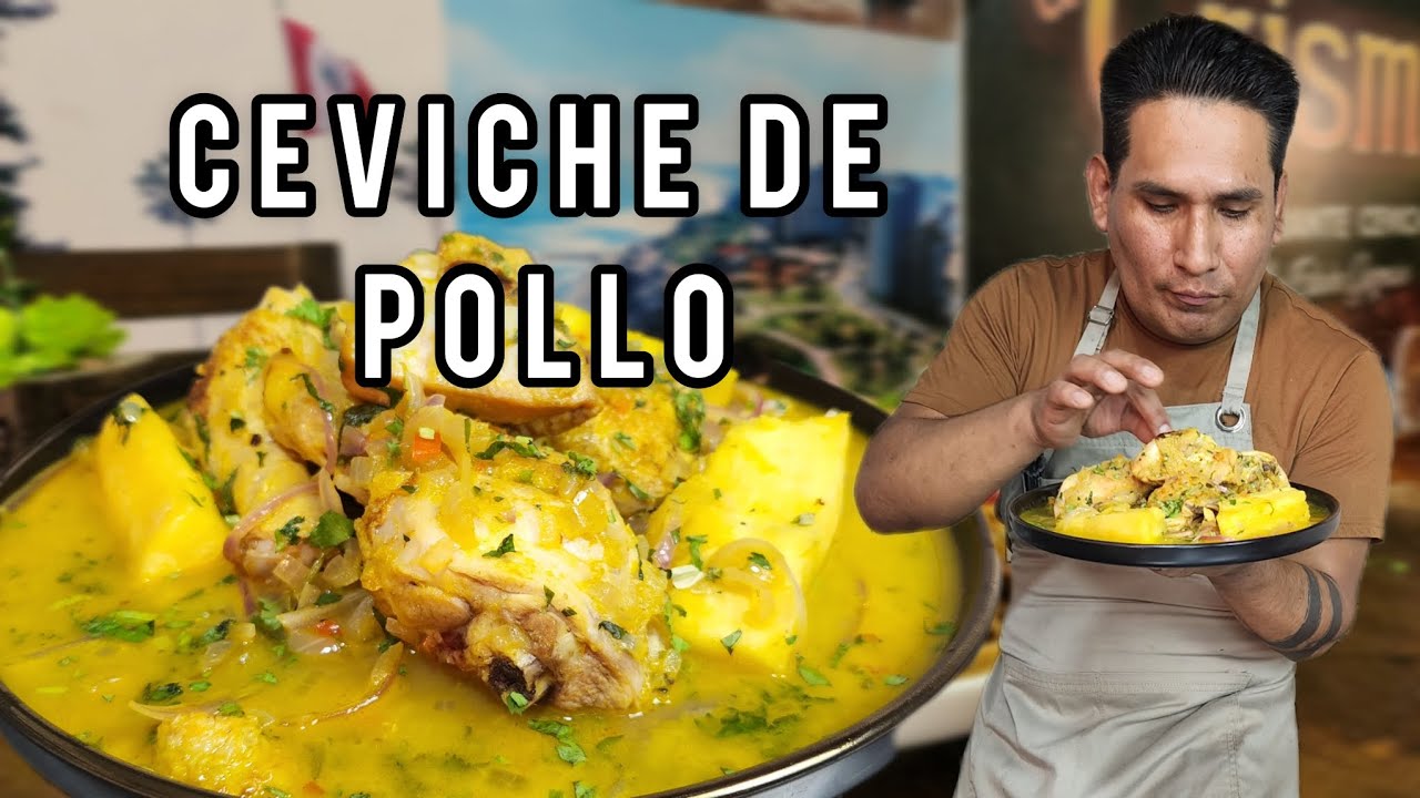 Aprende a hacer un delicioso ceviche de pollo al estilo Crismar | Edwin Guzmán