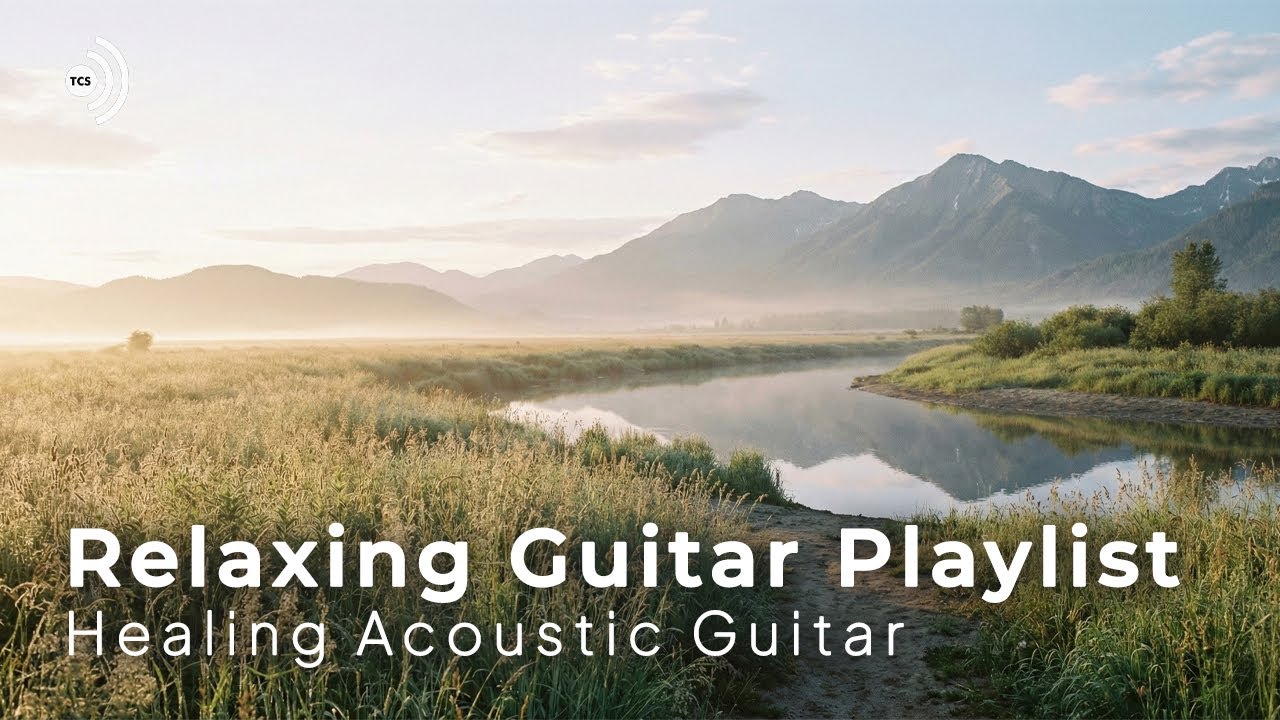 Relaxing Acoustic Guitar | Healing, Meditation & Reading Music