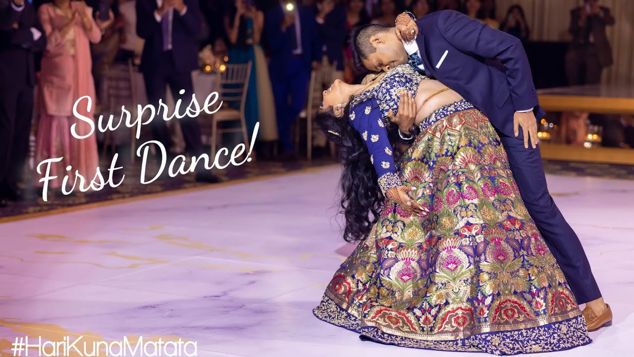 Bride and Groom Entrance Becomes Surprise First Dance!