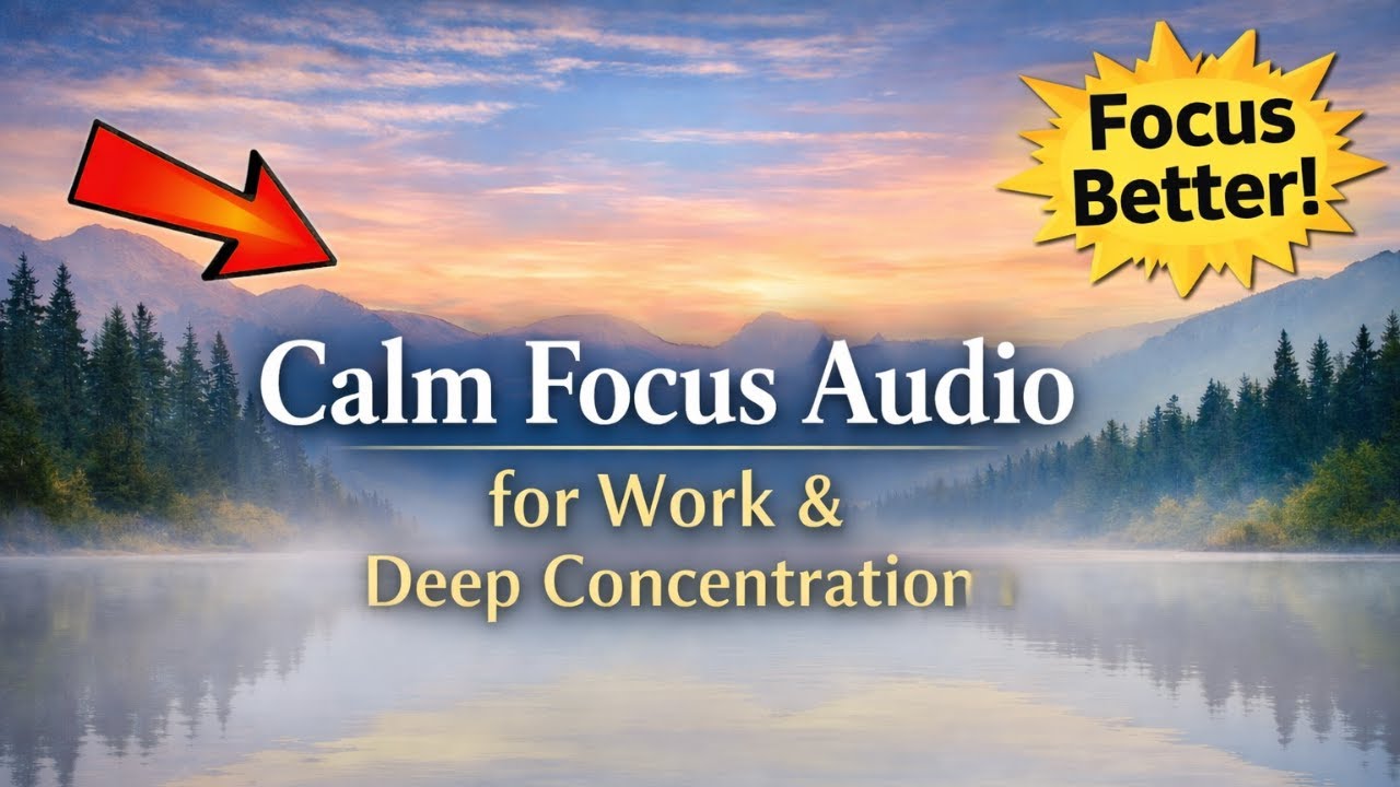 Calm Focus Audio for Work and Deep Concentration