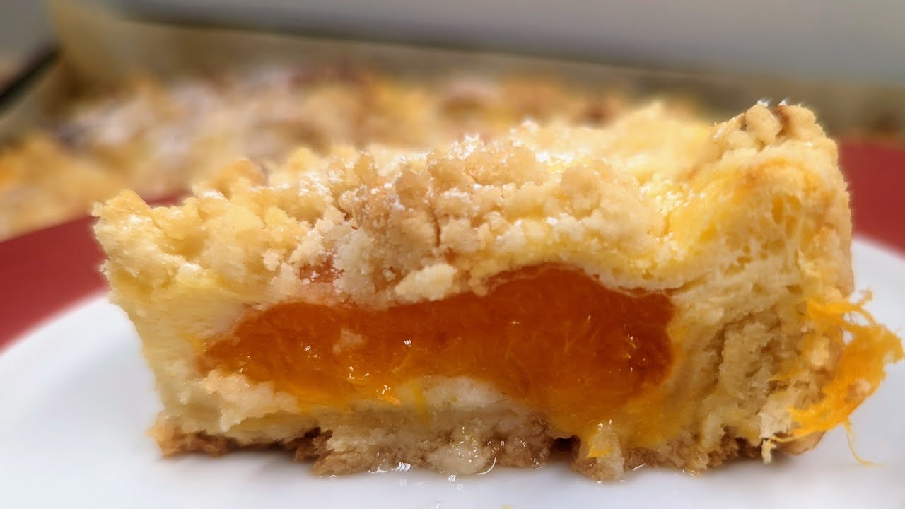 Aprikosen-Quark-Kuchen der alle begeistert! Mit frischen Aprikosen oder aus der Dose! Rezept Kuchen