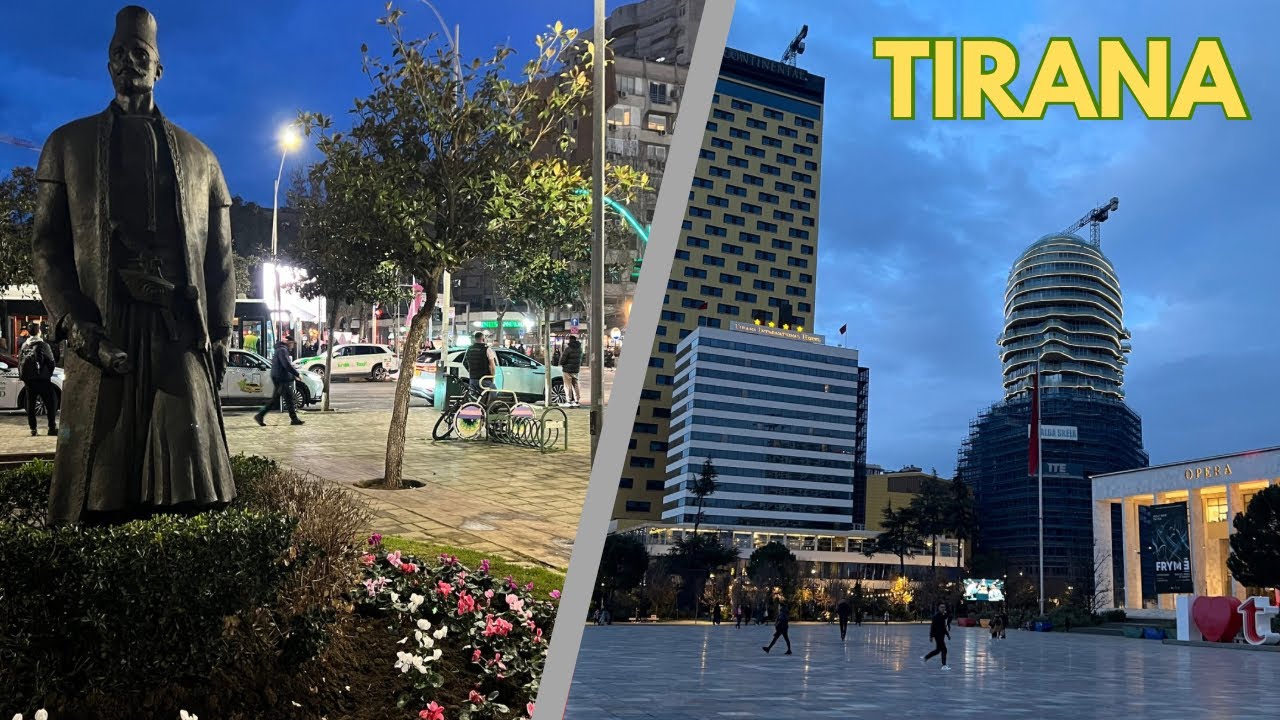 Tirana | Albania 🇦🇱 | City Center | Walking Tour | Part 1