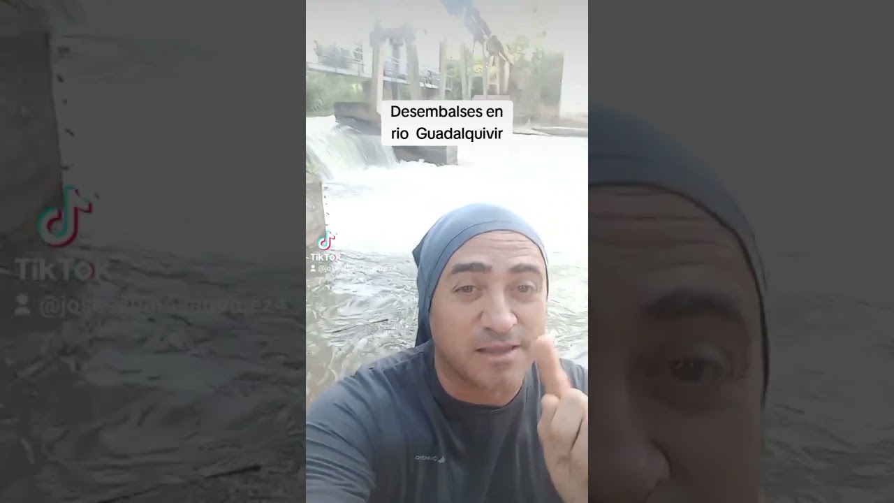 Desembalse desde el pantano del Tranco sin parar......