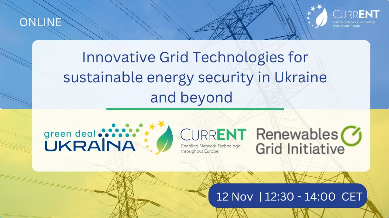 Innovative Grid Technologies for sustainable energy security in Ukraine and beyond