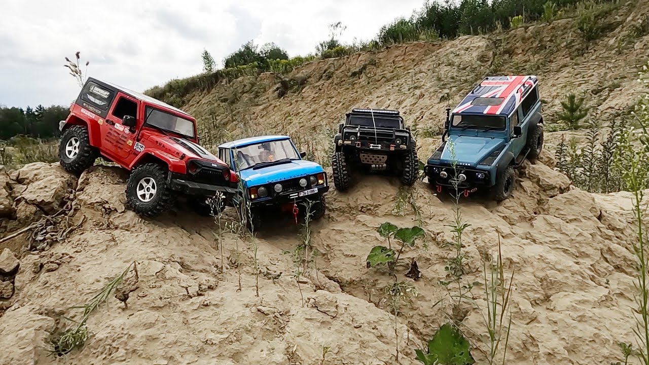 ВСЕ ТРУДНОСТИ ТРОФИ!!! Range Rover, Defender d90, Defender D110 & Jeep Wrangler