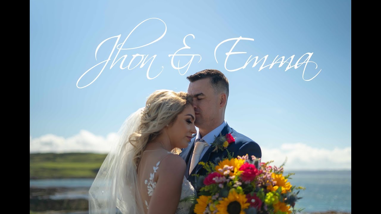 Rathlin Island, John & Emma, Wedding Cinematic.
