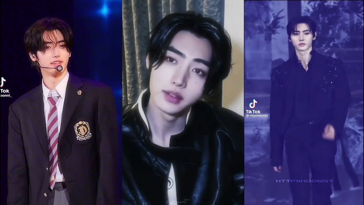ENHYPEN Sunghoon tiktok edits because he is too handsome for this world