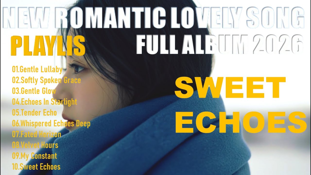 🎵 New Romantic Lovely Song❤ // Sweet Echoes, My Constant // New Cover Song Playlist 2026