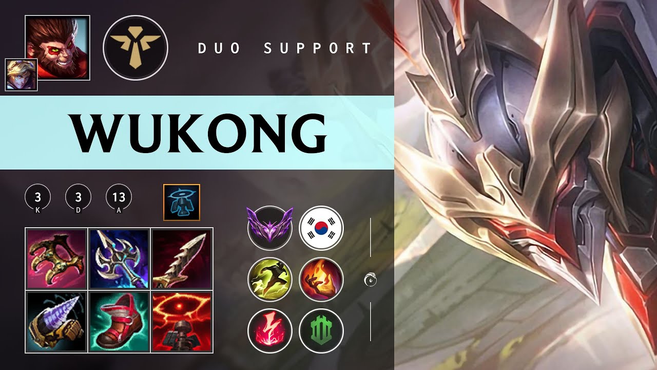 Wukong Support vs Alistar - KR Master Patch 26.02