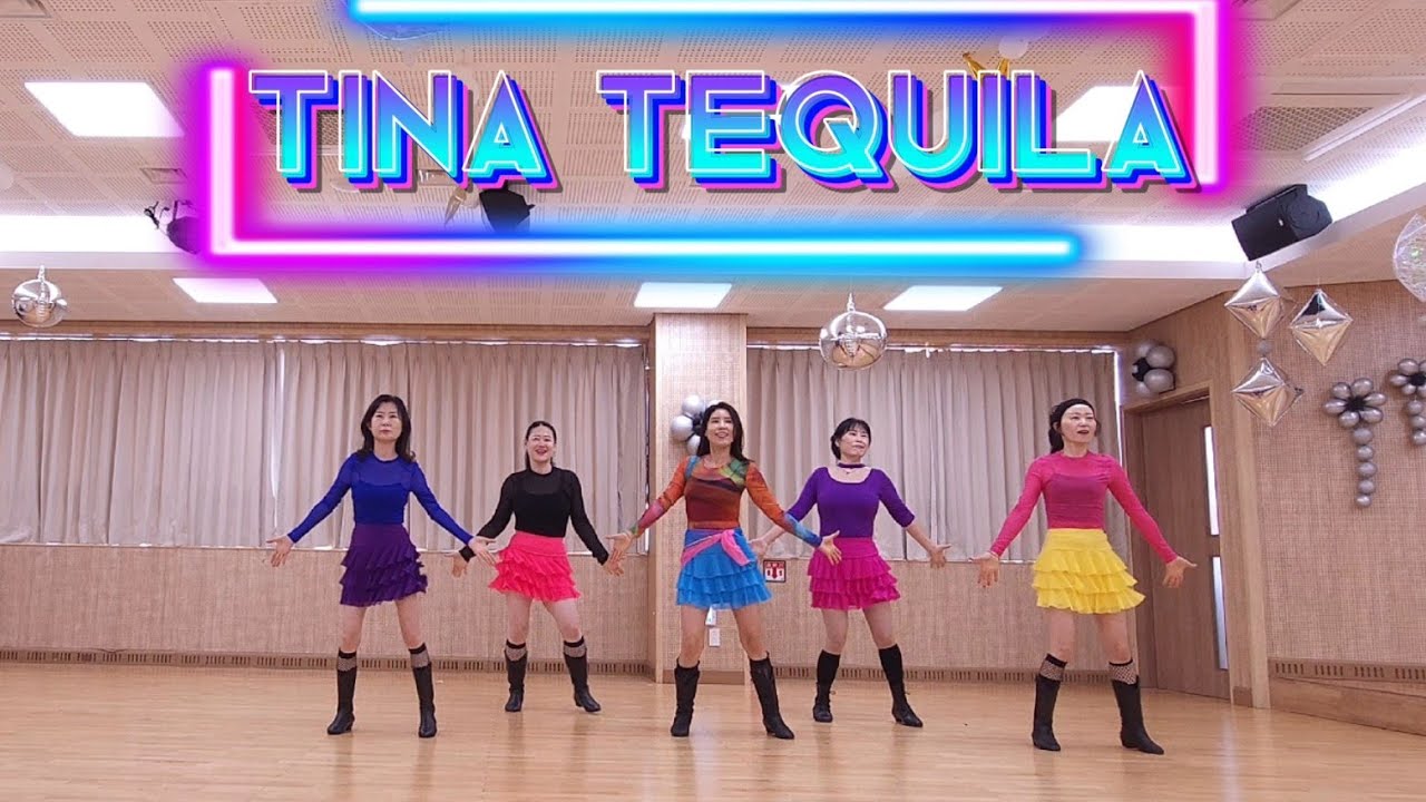 Tina Tequila / Beginner/티나 데킬라/ 왕초급라인댄스/ 수성구청소년문화의집 