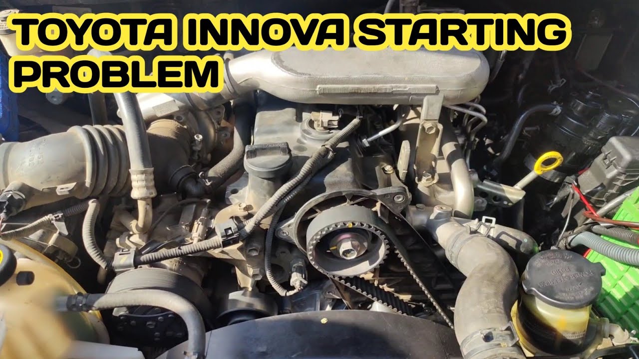 TOYOTA INNOVA STARTING PROBLEM ! STARTING PROBLEM TOYOTA INNOVA ! CAR STARTING PROBLEM