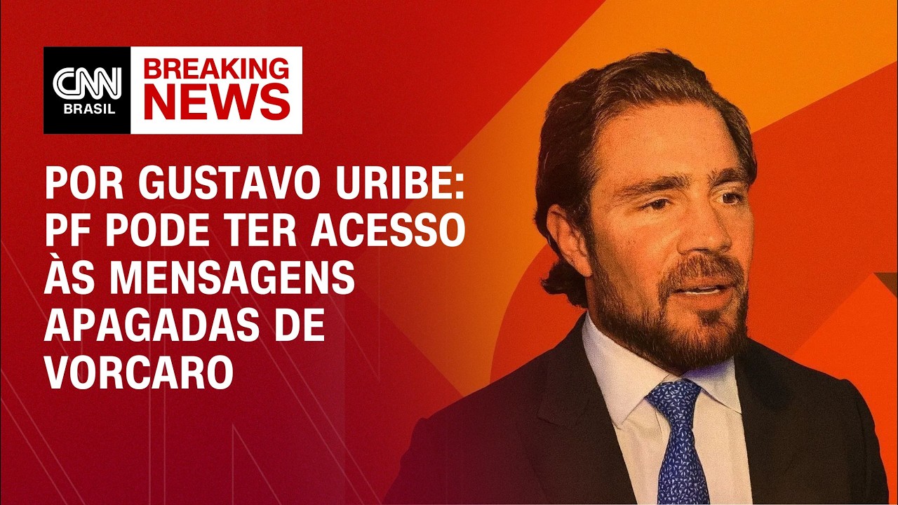 PF está no processo para reverter mensagens apagadas por Vorcaro | CNN NOVO DIA