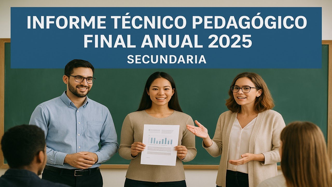 INFORME TÉCNICO PEDAGÓGICO FINAL ANUAL 2025 - SECUNDARIA - TODAS LAS ÁREA.