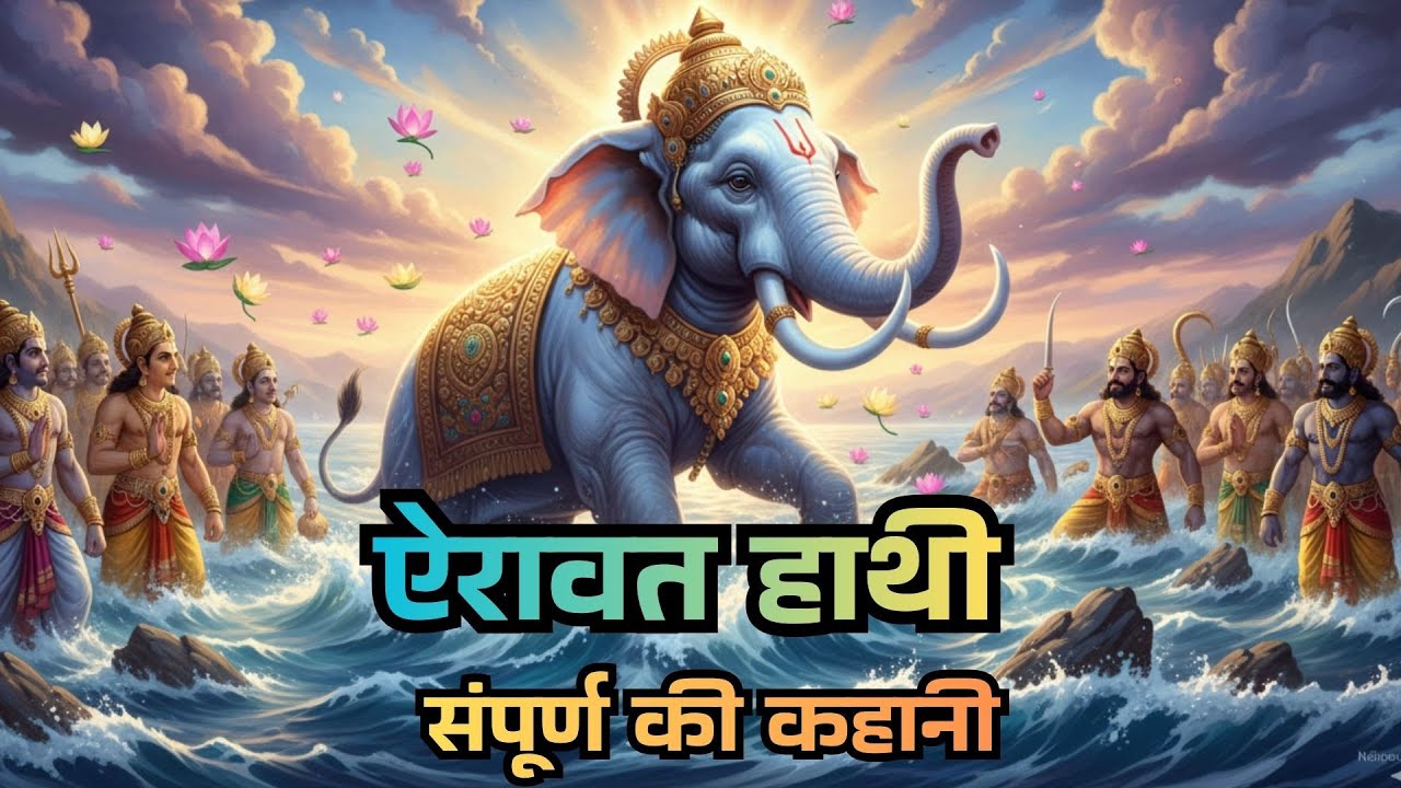 Airavata Devaraj Indra's journey from the churning of the sea to the protector of heaven