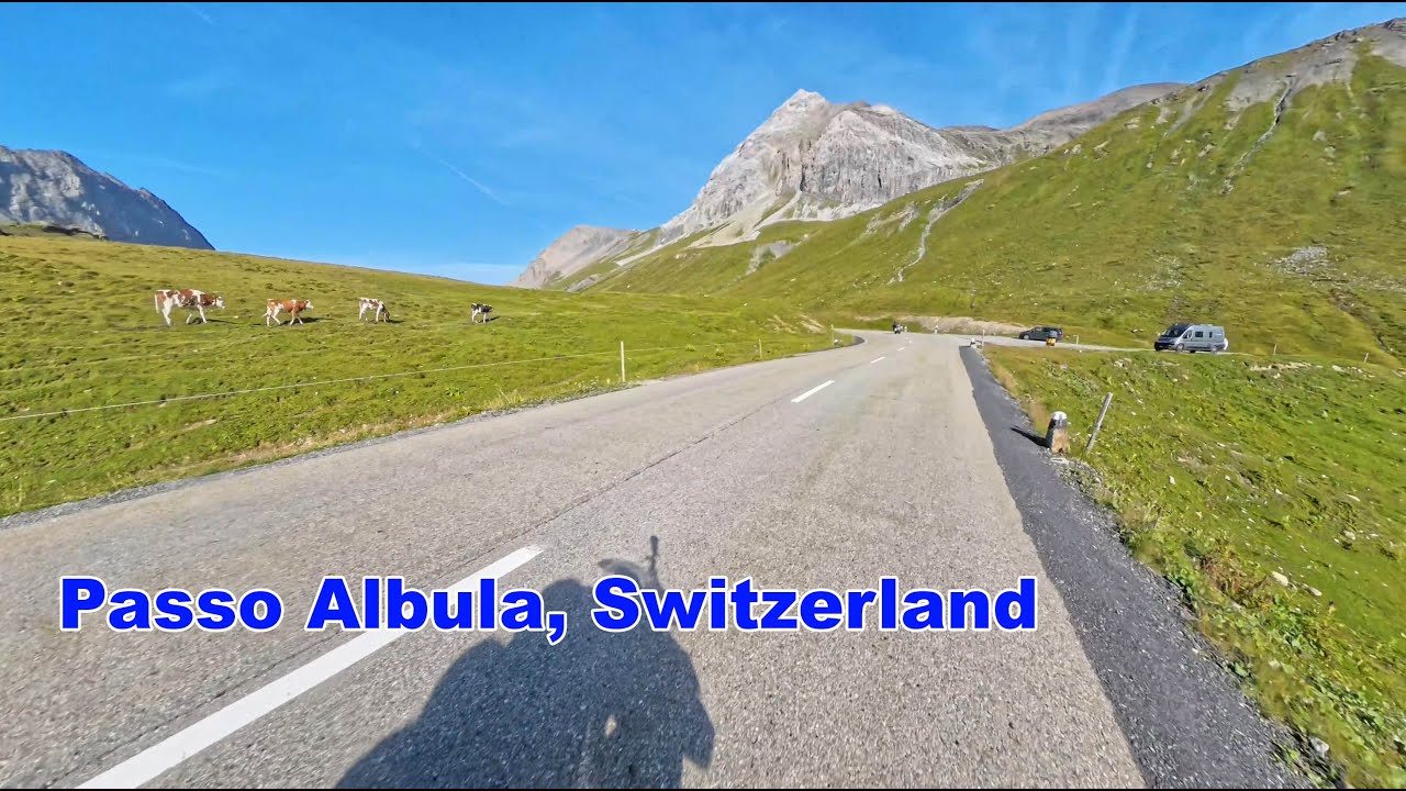 High Alpine Road: Passo Albula, Switzerland