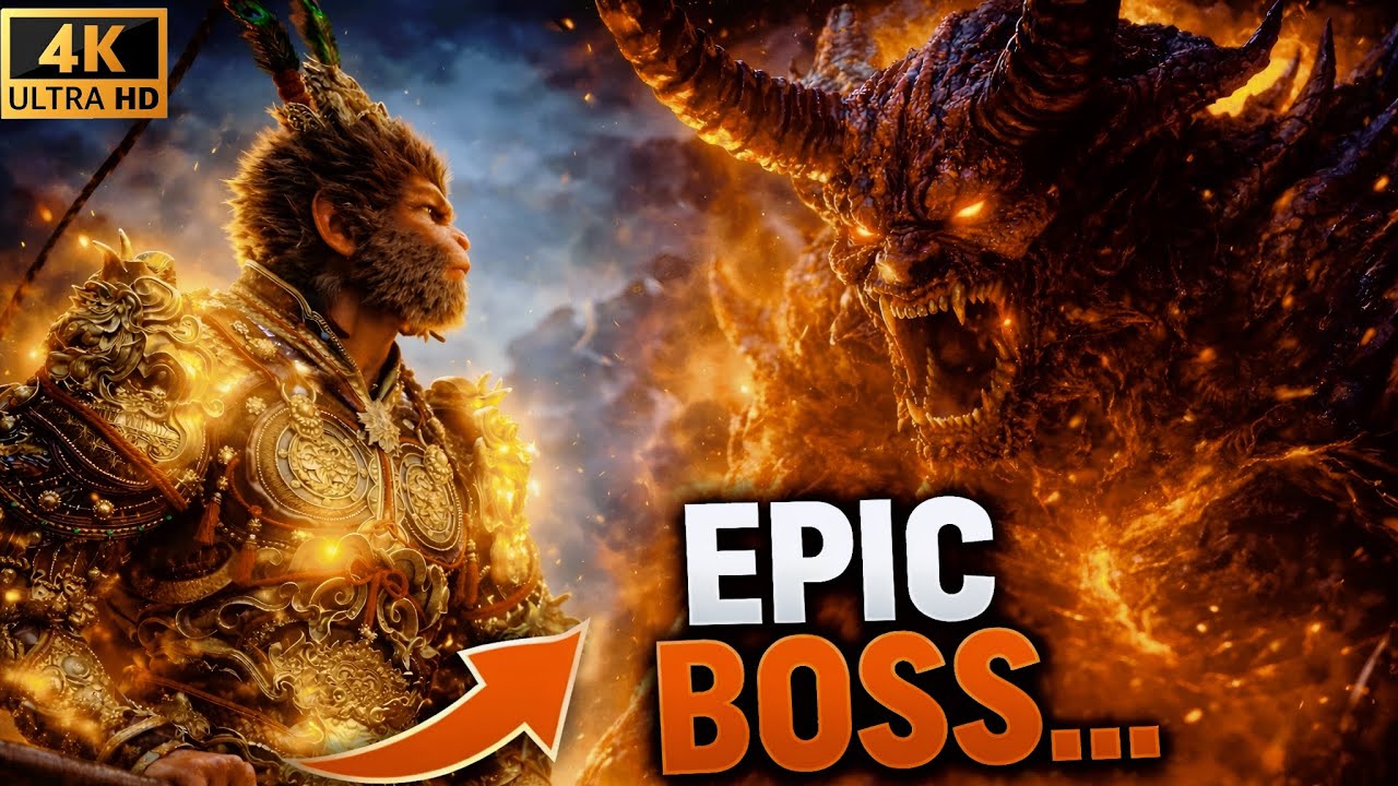 Black Myth Wukong PS5 Gameplay &ndash; The Most INSANE Boss Fight Ever?! (4K 60FPS)