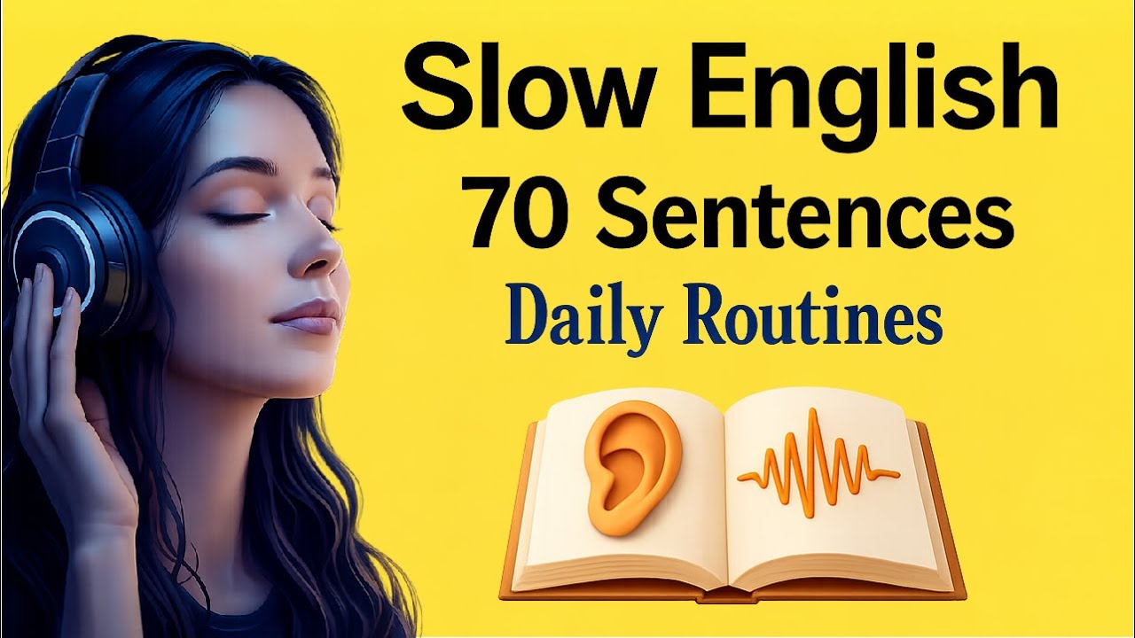 70 Sentences to Build Speaking Confidence Fast | Slow English Practice