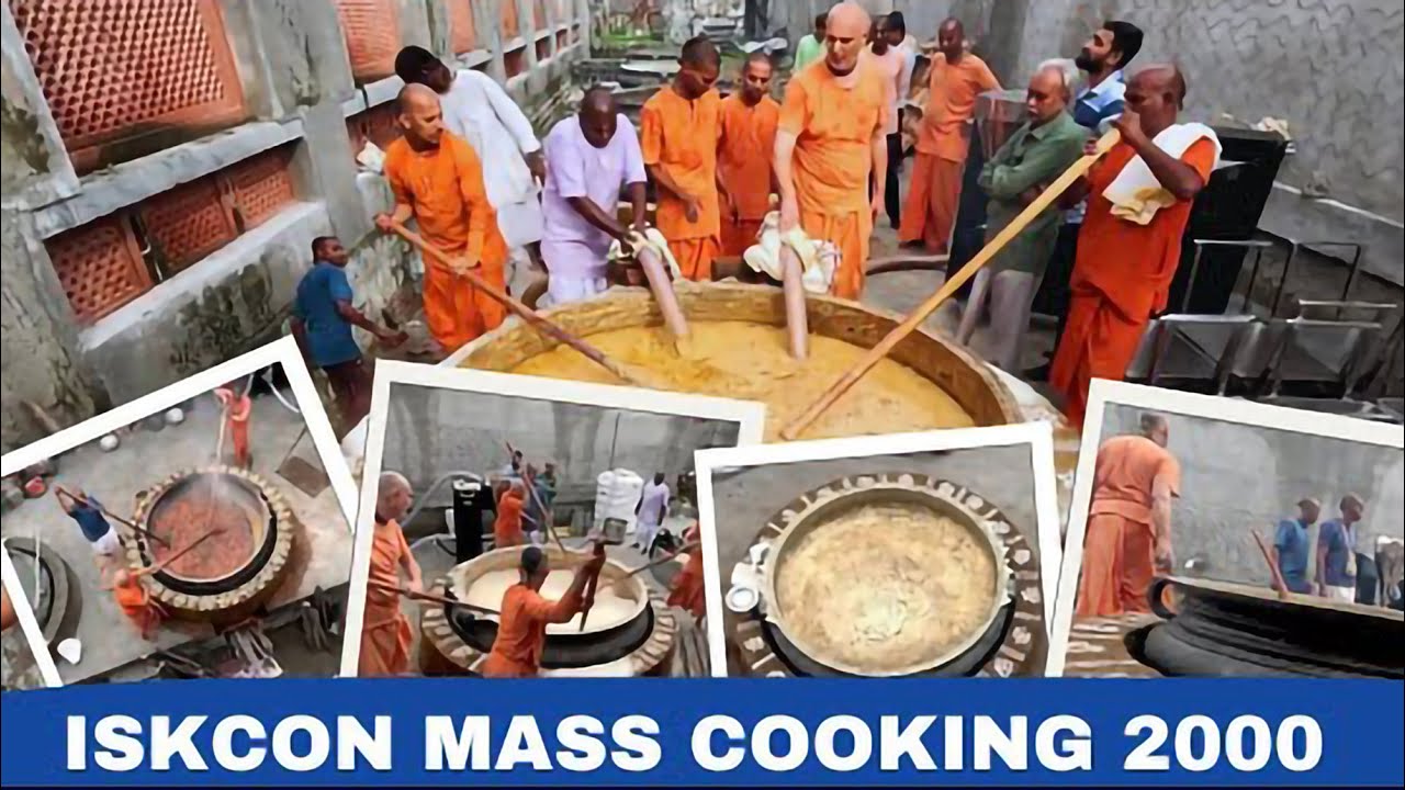 Sooji Upma / ISKCON MASS COOKING 2000
