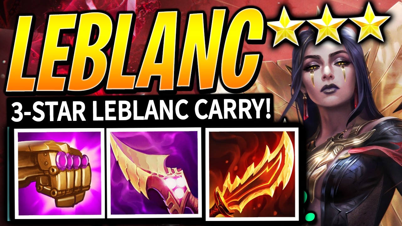 3-STAR LEBLANC HYPER CARRY BUILD in TFT RANKED! - Set 16 Meta | TFT 16.5 | Teamfight Tactics Guide