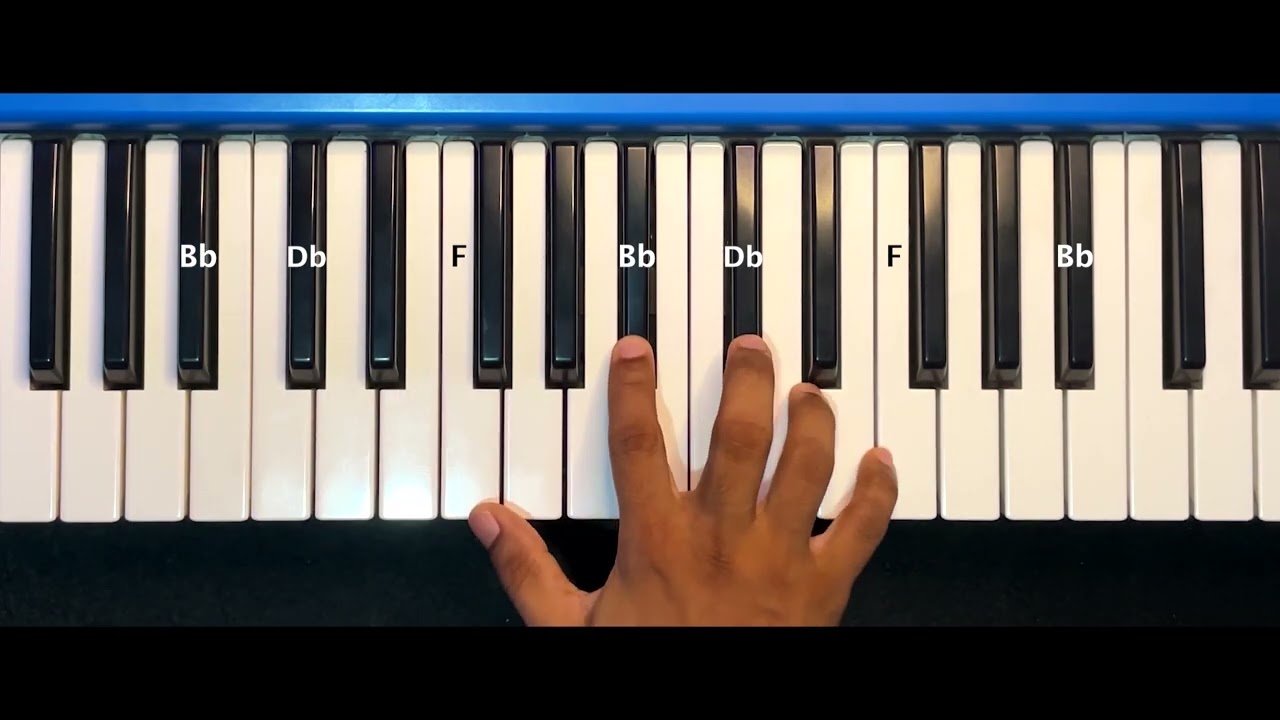 B Flat Minor Arpeggio 