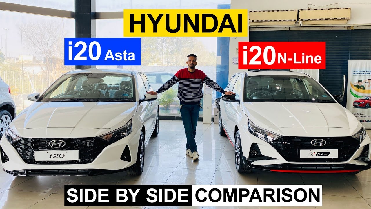 2022 i20 Asta vs i20 N-line detailed walkaround | Asta vs N-line | Car Quest