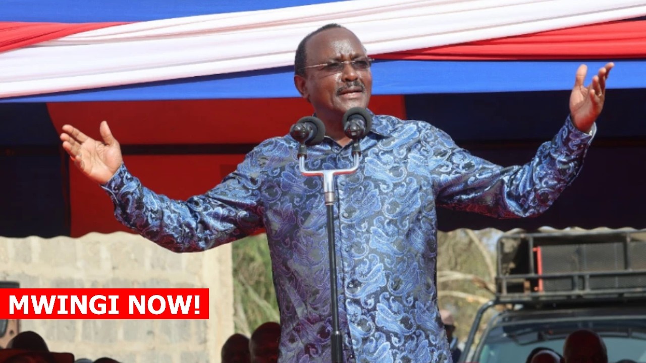 LIVE: Kalonzo Musyoka and United opposition leaders in Kyuso, Mwingi to launch a new school!