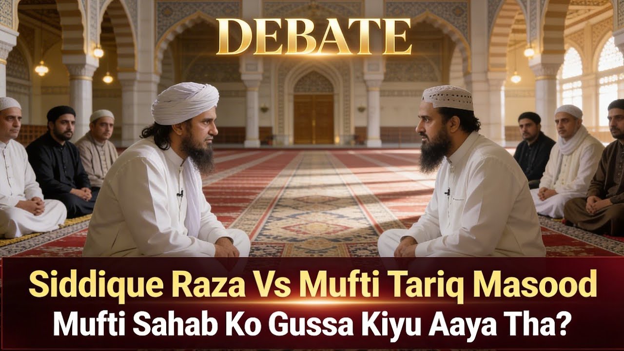 Mufti Tariq Masood vs Ghair Muqallid Debate | Mufti Sahab Ne Gussa Kyu Kiya?