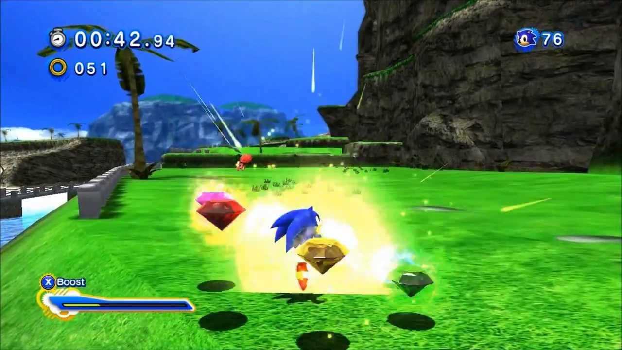 Sonic Generations: Emerald Coast Gameplay (S-Rank)