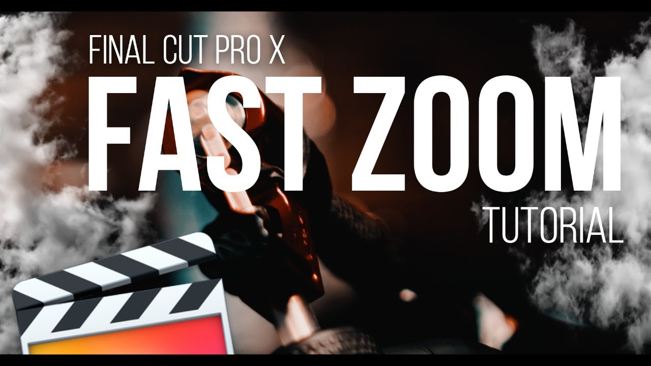 Final Cut Pro X- Fast zoom (FCPX) Tutorial zoom secuencial