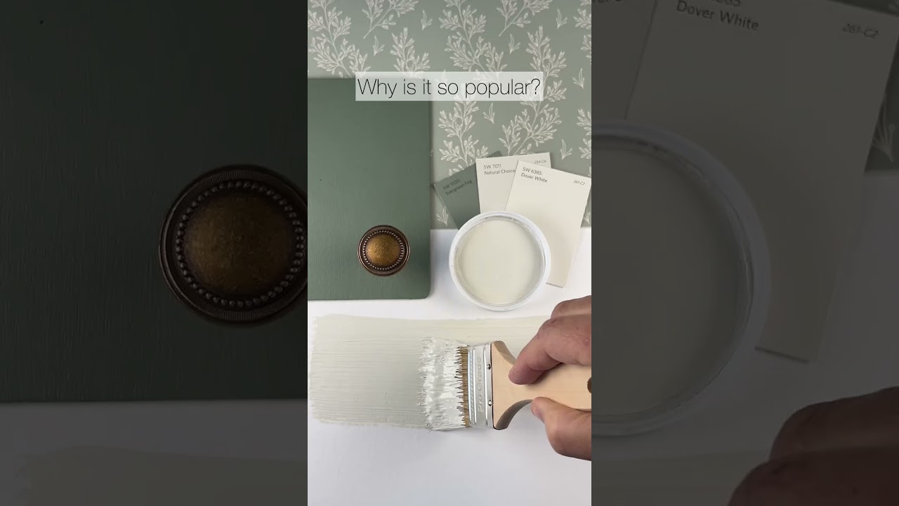 Natural Choice by Sherwin Williams is a soft warm neutral paint color. #sherwinwilliams #painttrends