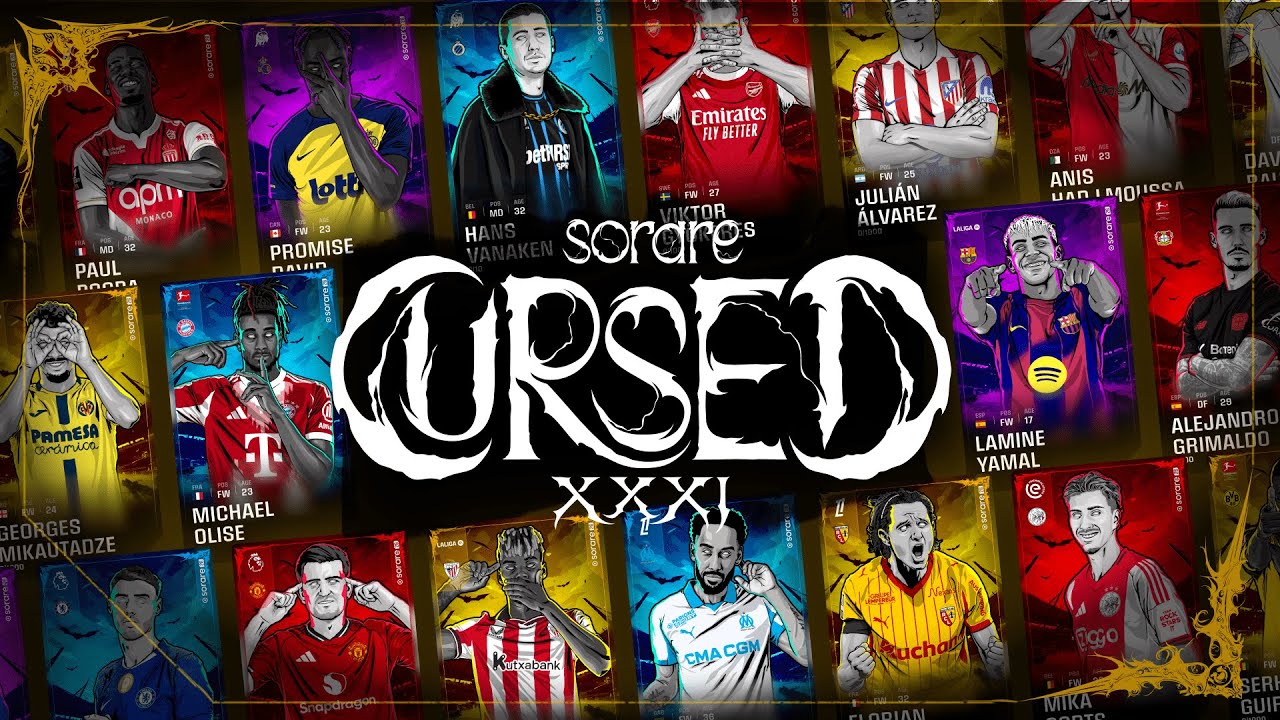 Sorare Football Halloween Cursed Crafting Event - 30+ Cards - Star Pulls & Huge Cards Missed Too