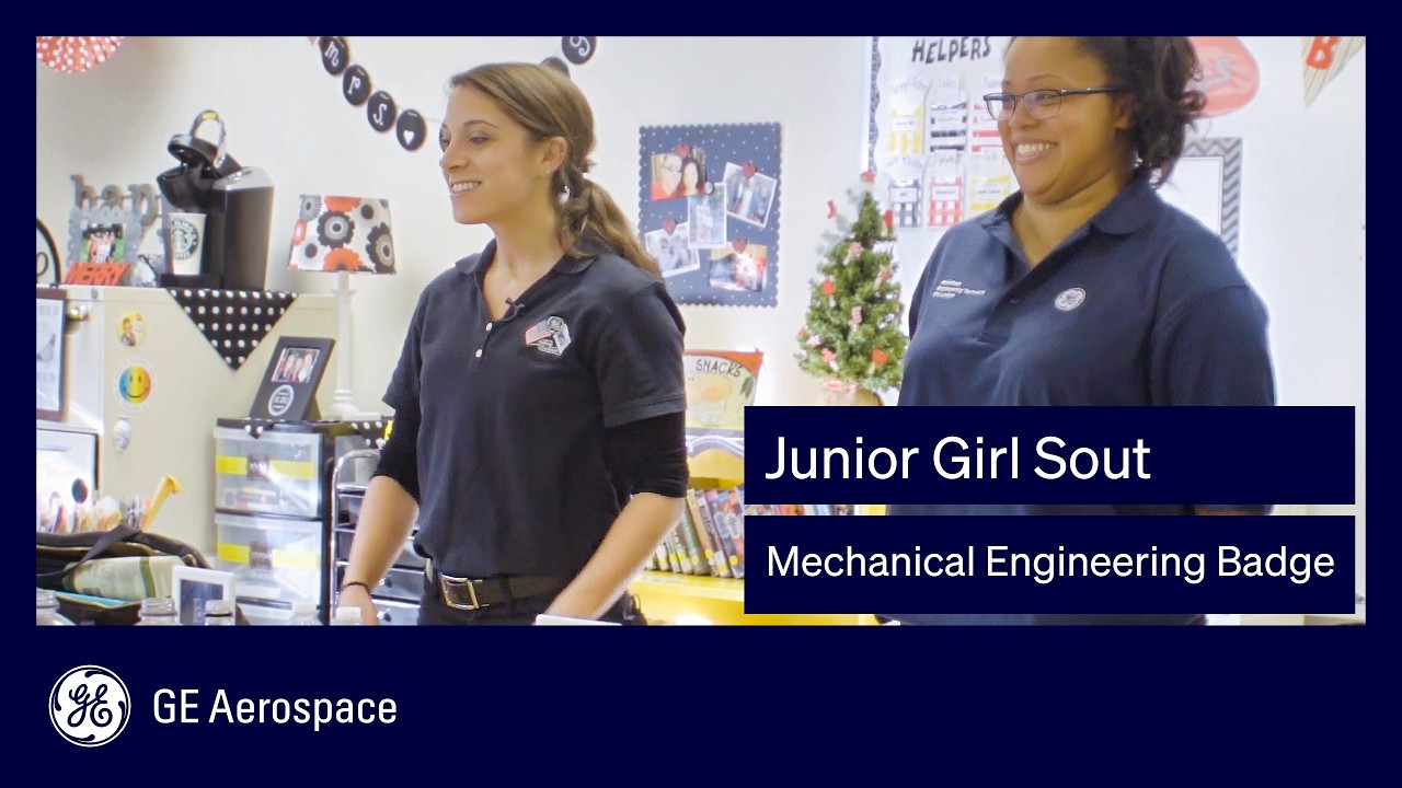 GE Engineers Provide Instructions to Earn the Junior Girl Scout Mechanical Engineering Badge