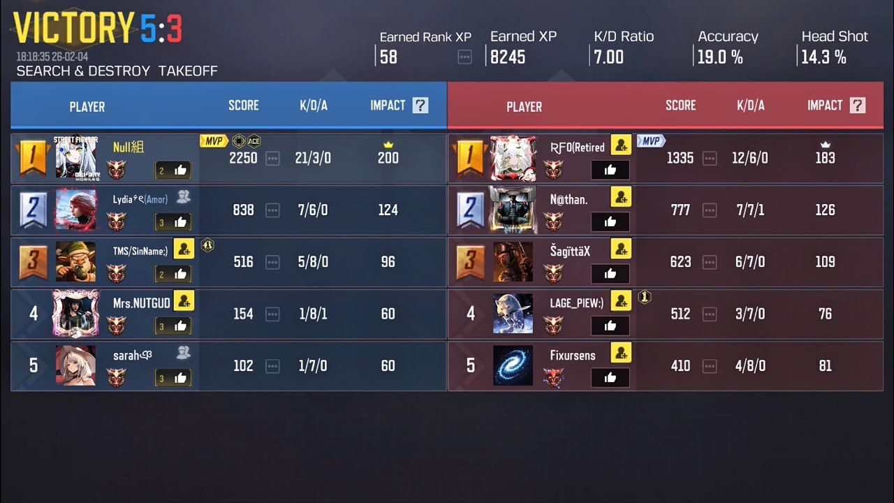 21 Kills Rank SND (Call Of Duty Mobile)
