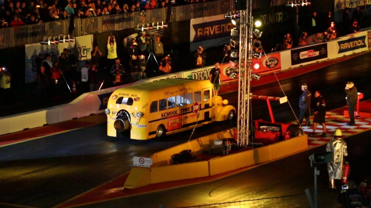 NitrOlympx 2016 | Hockenheimring | Drag Race | Jet Bus 25000 PS