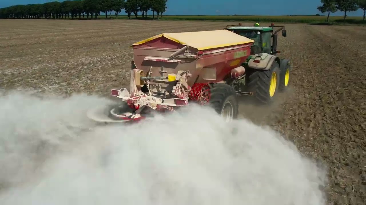 GANEKO WAPNUJE✅ JOHN DEERE 7830 + BREDAL✅ WAPNOWANIE POLA✅